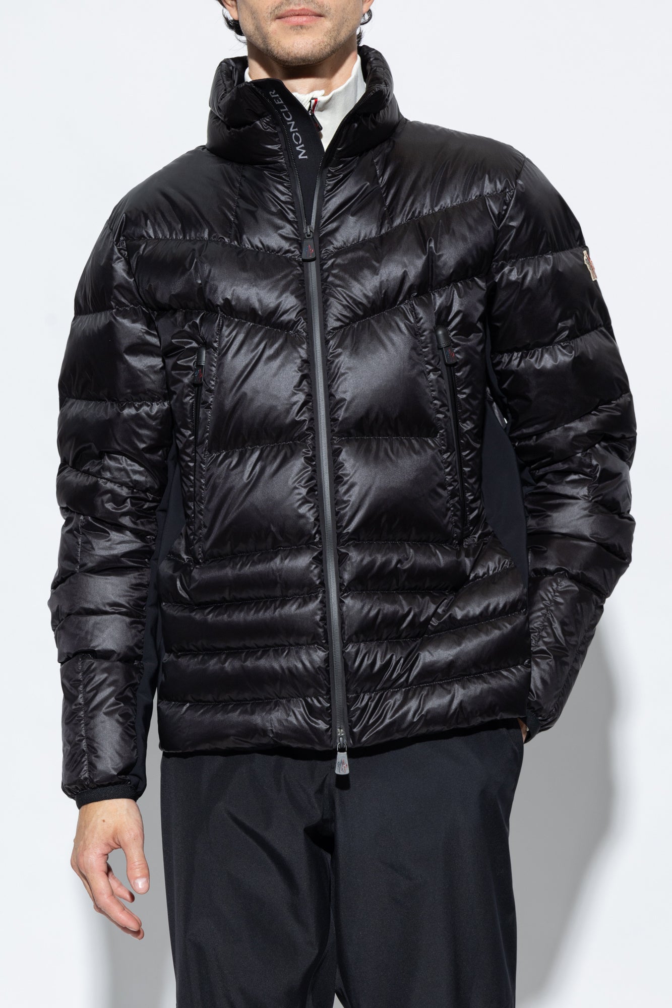 Moncler Grenoble Men's Performance Black Down Puffer Coat