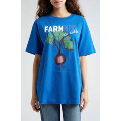Farm Rio Women's Beet Farm to Table Cotton Graphic T-Shirt