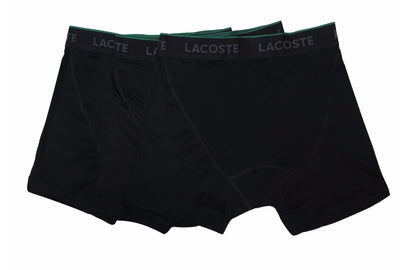 Lacoste Men's Black 3-Pack Boxer Briefs