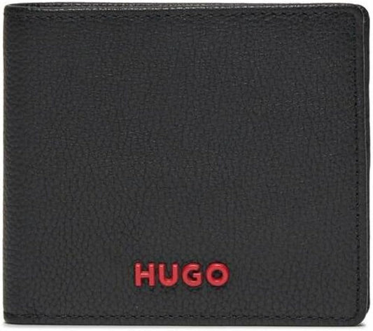 HUGO Subway Grain Leather Eight Slot Wallet