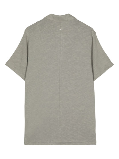 Rag & Bone Men's Classic Flame Polo Shirt, Dark Mint