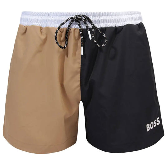 Hugo Boss Men's Boro Color Block Swim Shorts