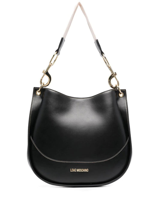 Love Moschino Women  Nero Shoulder Leather Bag OS