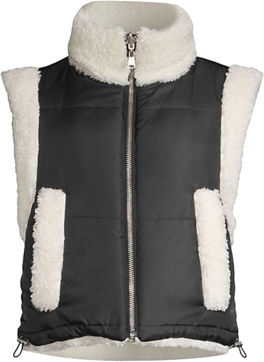 Apparis Women's Alex Reversible Vest, Noir/Ivory
